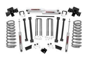 Dodge Ram 2500 Suspension Lift Kit - Rough Country - 3 Inch Lift + Available Shock Options (N3, V2 Monotube, M1 Monotube) - '94-'02